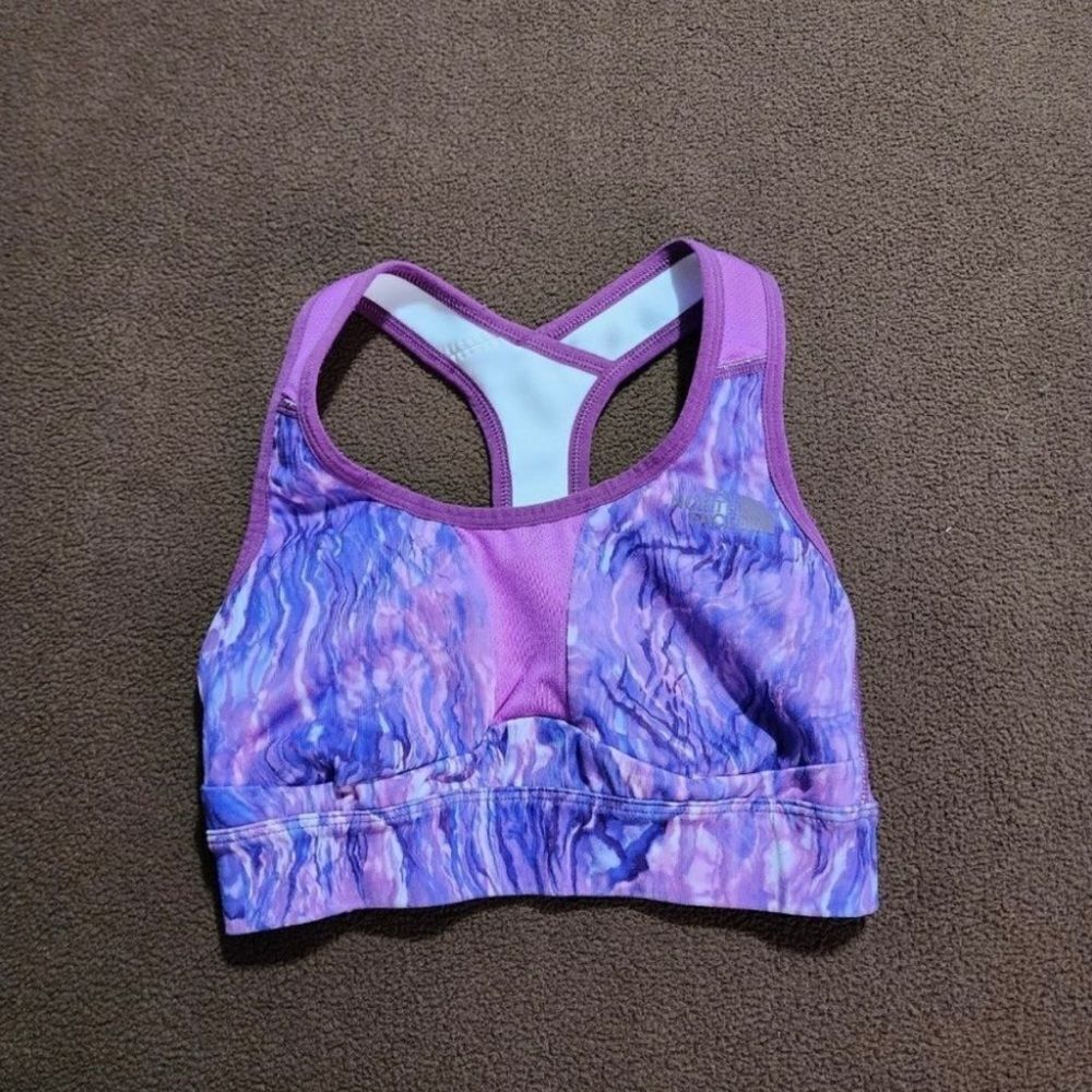The Northface women’s purple sports bra